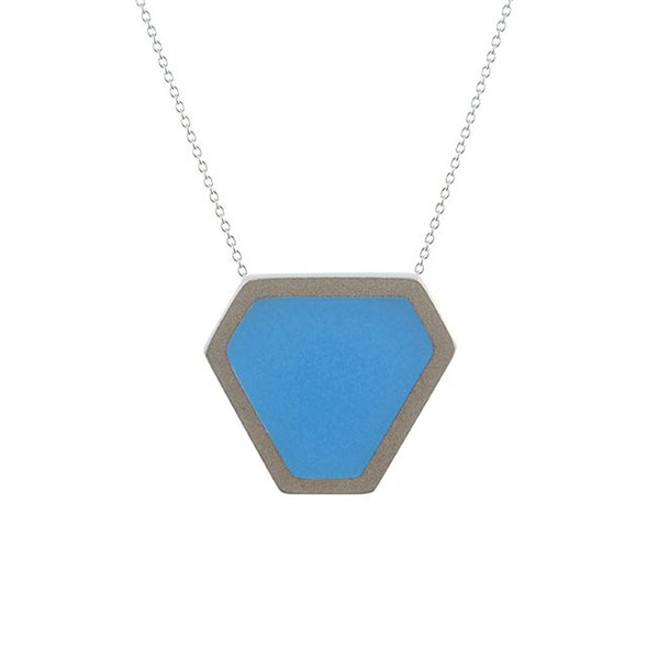 Tronqué triangle pendant - medium