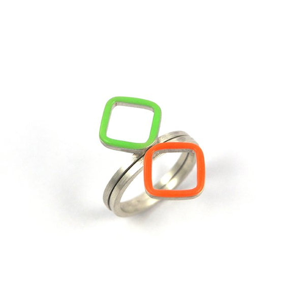 Losange stackable ring