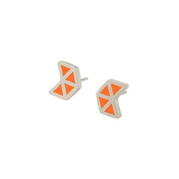 Iso flèche stud earrings