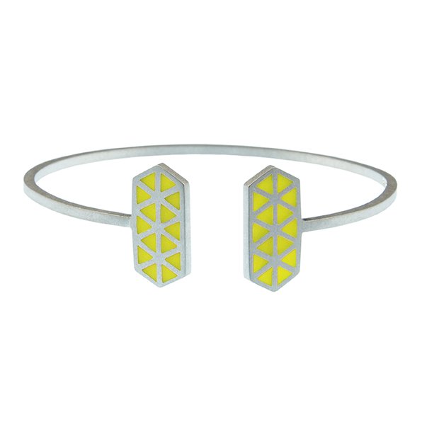 Iso barre open adjustable bangle