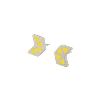 Iso flèche stud earrings