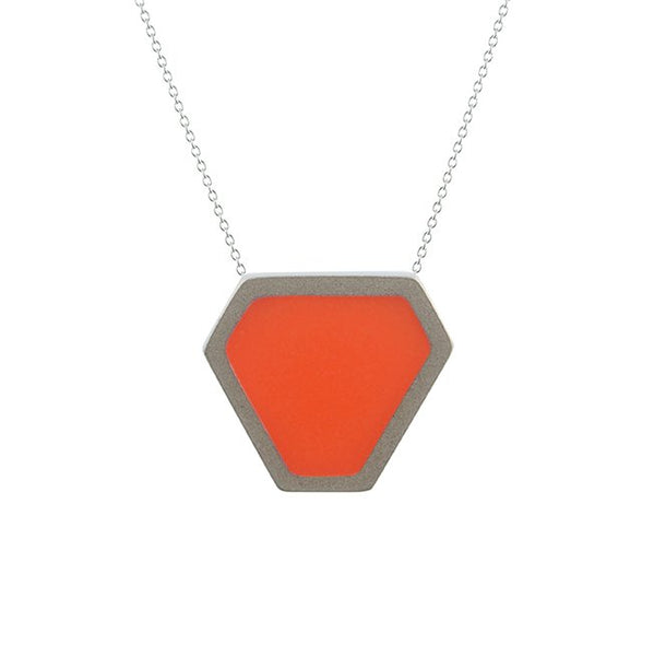 Tronqué triangle pendant - medium