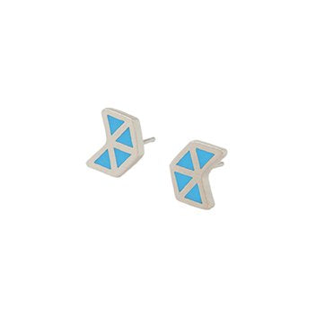Iso flèche stud earrings