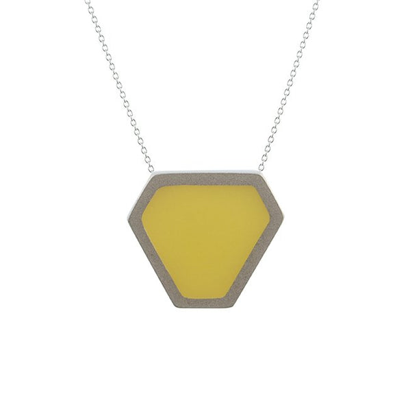 Tronqué triangle pendant - medium