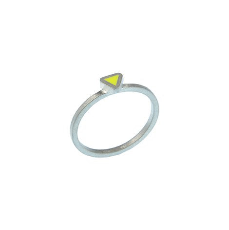 Tronqué triangle stackable ring
