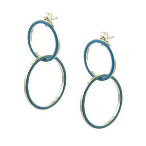 Cercle deux earrings - medium-large