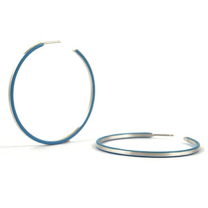 Créole cercles hoop earrings - medium