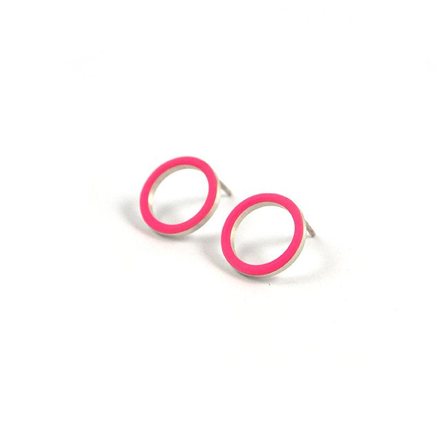 Cercle stud earrings - small